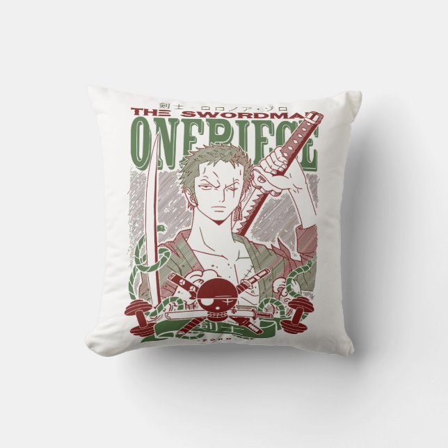 Coussin Zoro Roronoa One Piece (Recto)