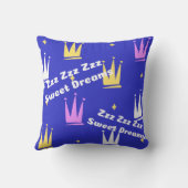 Coussin ZZZ de doux rêves (Verso)