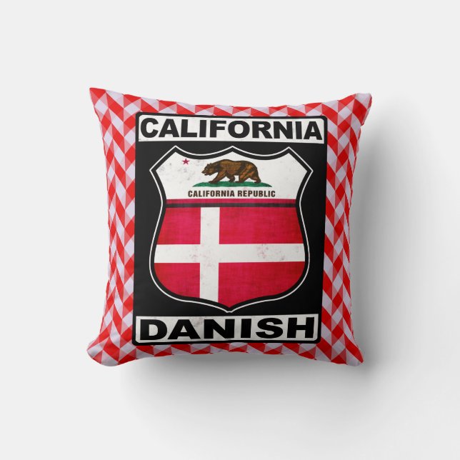 Coussins américains danois de Californie (Recto)