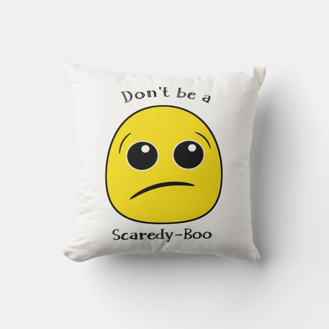 Coussins Boo - Scaredy-Boo (Recto)