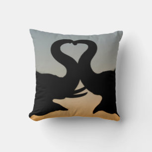 Coussins concepteur - Image éléphante - Amour - Ca