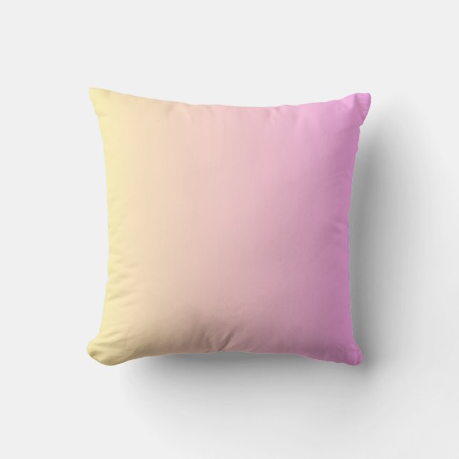 Coussins Coussins rose et jaune (Recto)