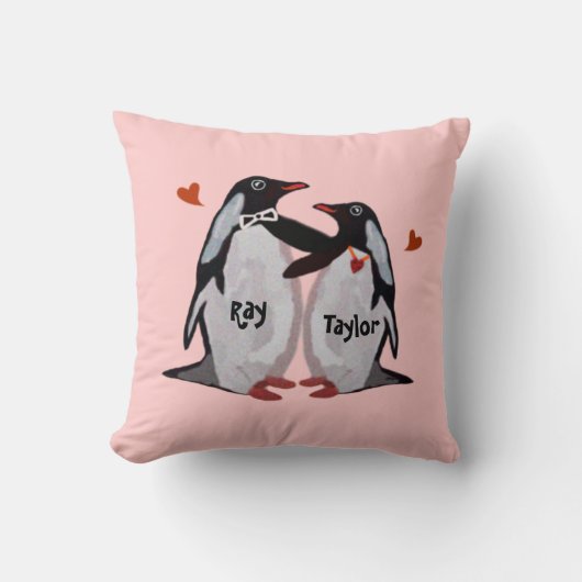 Coussins d'amour de pingouin (Recto)