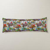 Coussins de corps de graffiti de hip hop (Dos)