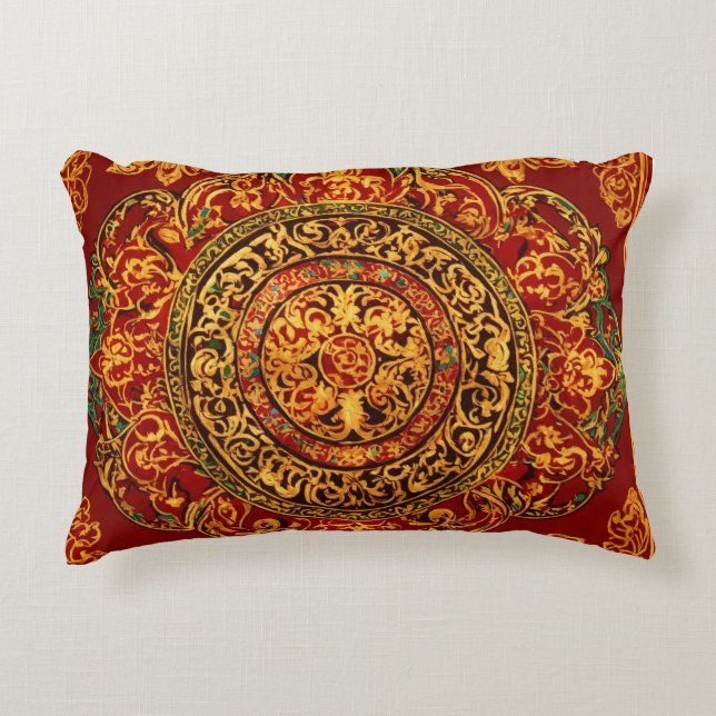 COUSSINS DE DESIGNER INDIEN (Devant)