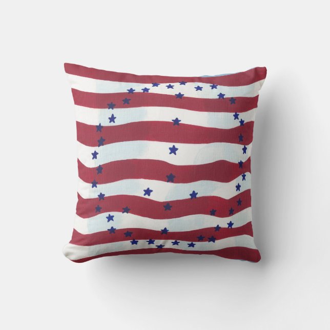 Coussins de drapeau de signe de paix de bannière (Recto)