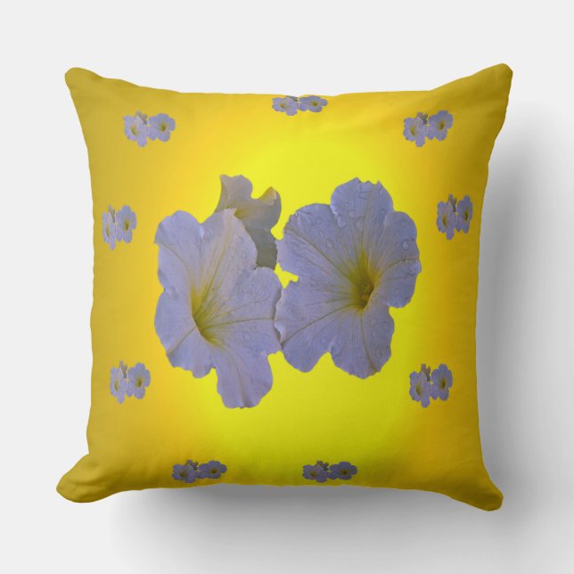 Coussins de jet de fleurs de printemps (Recto)