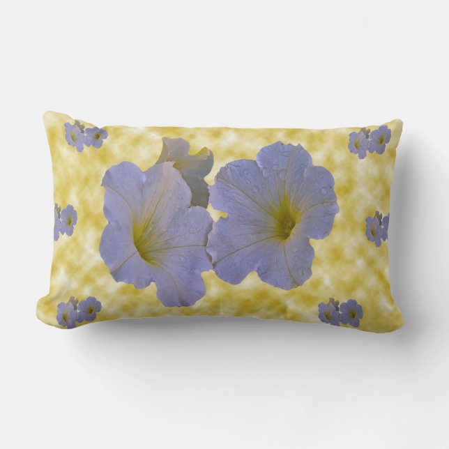 Coussins de jet de fleurs de printemps (Recto)