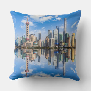 Coussins de jetée de Shanghai au bord de l'eau