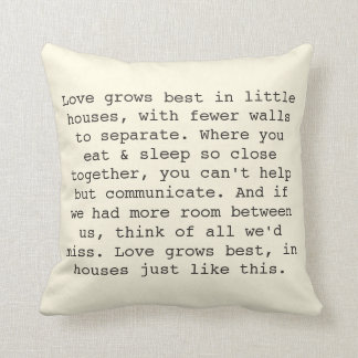 Coussins de Love Grows