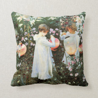 Coussins de MoJo d'Américain de rose de lis de lis