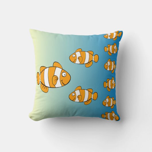 Coussins de poissons de clown (Recto)