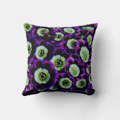 Coussins Décor-Doux pourpres de nuit d'auricule de (Verso)