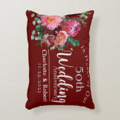 Coussins Décoratifs 50e anniversaire de mariage  (Devant(Vertical))