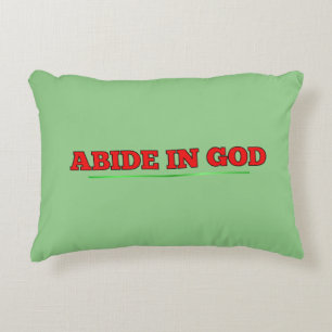 Coussins Décoratifs Abide en DIEU