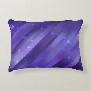 Coussins Décoratifs Abstrait brillant en mosaïque violet arrière - pla