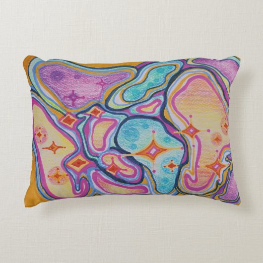 Coussins Décoratifs Abstrait coloré (Devant)