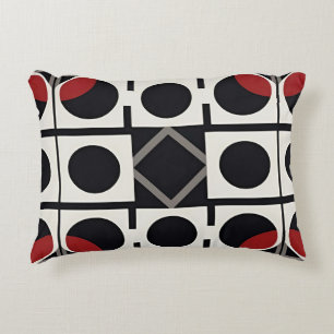Coussins Décoratifs Abstrait Géométrique Moderne Avec Cercles