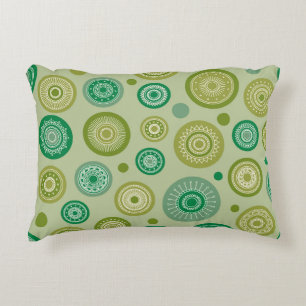 Coussins Décoratifs Abstraits ornements ronds sans couture motif vinta