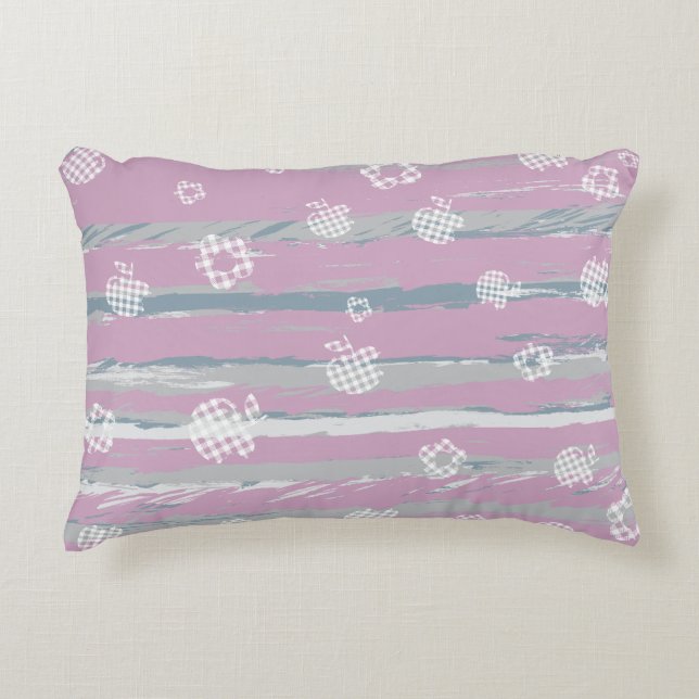 Coussins Décoratifs Accent Pillow – Gingham Orchard (Devant)