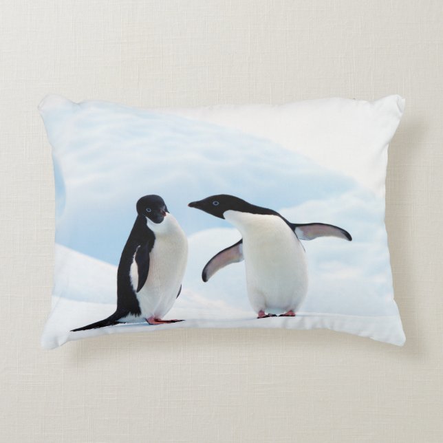 Coussins Décoratifs Adelie Penguins (Devant)
