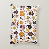 Coussins Décoratifs Adorable Funny Kawaii Motif d'Halloween (Dos(Vertical))