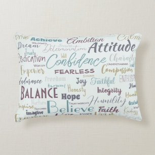 Coussins Décoratifs Affirmation