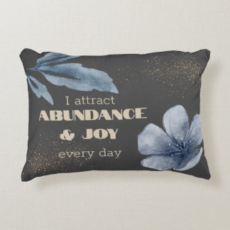 Coussins Décoratifs Affirmation de la manifestation - Personnalisée