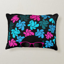 Afro Diva Turquoise & Rose Chaud