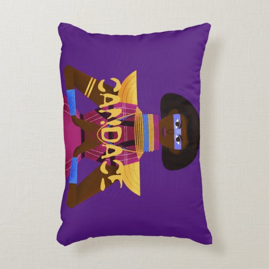 Coussins Décoratifs Afrofuturisme (Devant(Vertical))