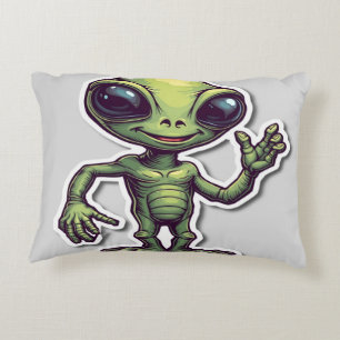 Coussins Décoratifs Alien drôle mignon - Whimsical & Jouant