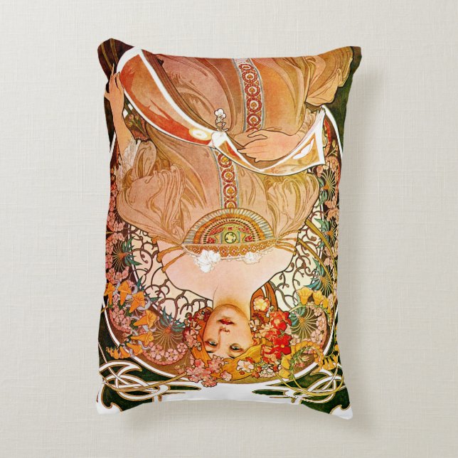 Coussins Décoratifs Alphonse Mucha Dreaming (Dos(Vertical))