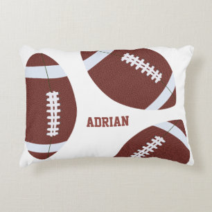 Coussins Décoratifs American Football Gridiron Ball Personnalisé