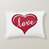 Coussins Décoratifs amour dans les valentines cardiaques (Devant)