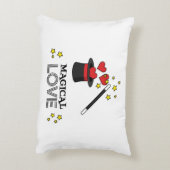 Coussins Décoratifs Amour magique - Noir (Dos(Vertical))