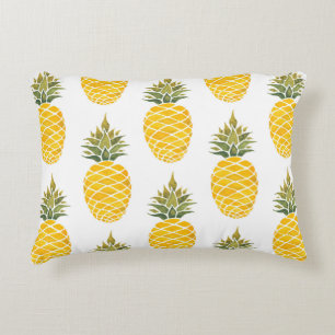 Coussins Décoratifs Ananas. Aquarelle peinture à la main w
