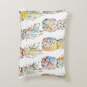 Coussins Décoratifs Ananas coloré Imprimer