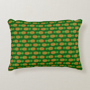 Coussins Décoratifs Ananas de Noël Tropical Noël chaud Noël Gre