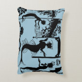 Coussins Décoratifs Andersen : Petite silhouette de sirène (Dos(Vertical))