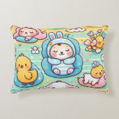 Coussins Décoratifs Animal mignon dormant (Devant)