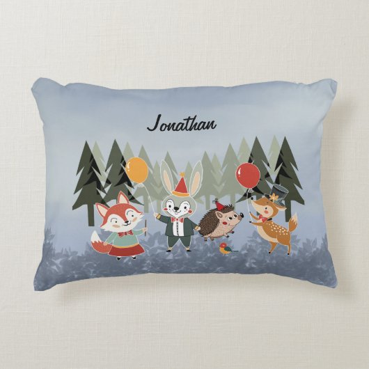 Coussins Décoratifs Animaux de fête (Devant)