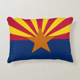 Coussins Décoratifs Arizona Flag & Arizona - USA, vacances /sports fan
