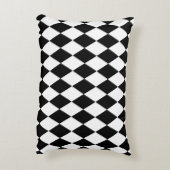 Coussins Décoratifs Arlequin noir (Dos(Vertical))