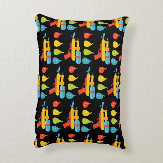 Coussins Décoratifs Arme à eau et ballons été (Dos(Vertical))