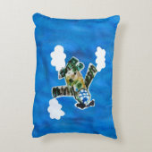 Coussins Décoratifs Army Jet "Art by Kids" (Dos(Vertical))