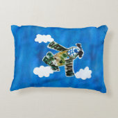 Coussins Décoratifs Army Jet "Art by Kids" (Dos)