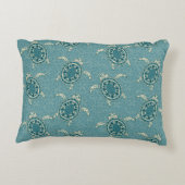 Coussins Décoratifs arrière - plan de tortues (Dos)