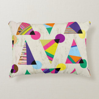 Coussins Décoratifs arrière - plan triangle sans couture, motif hipste