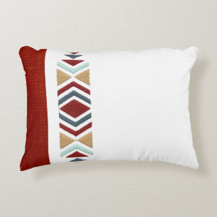 Coussins Décoratifs Art de motif de broderie géométrique marocain pers
