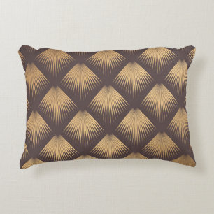 Coussins Décoratifs Art Déco Golden : Minimaliste sans couture